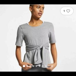 Nike Studio Yoga Wrap Top